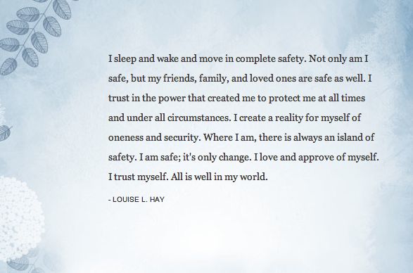 Louise L Hay daily